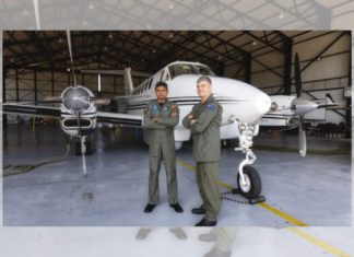 King Air 350 takes partnership between Australia and Sri Lanka to new heights