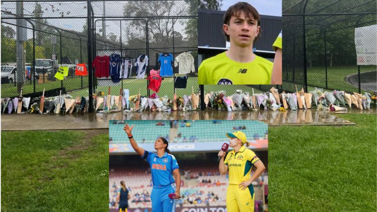 Australia and India’s women’s teams honour Melbourne teen Ben Austin as local cricket club launches fundraiser