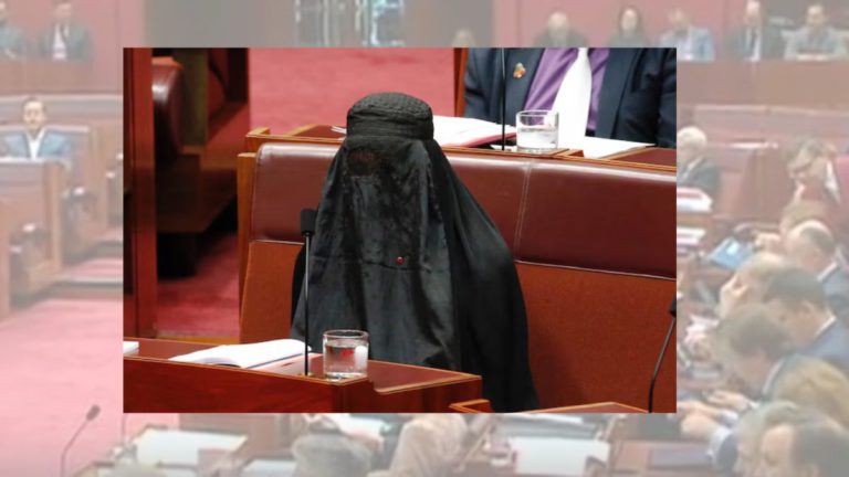 One Nation leader Pauline Hanson renews push to ban burqas and face coverings in Australia
