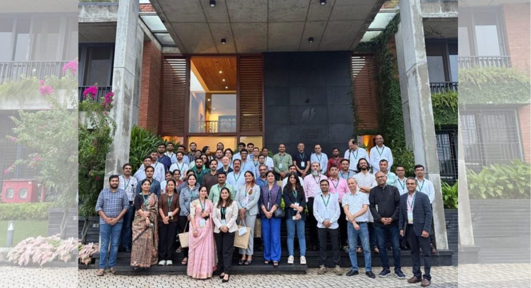 Image: Bharat Agrinnovation Manthan at Sahyadri Farms Post Harvest Care Ltd in Nashik (Source: LinkedIn - Austrade)