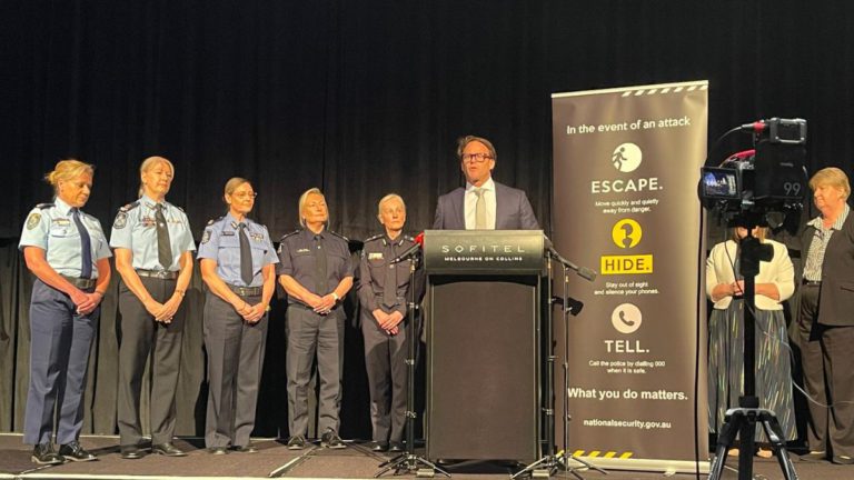 New ‘Escape. Hide. Tell.’ campaign urges Australians to act fast in armed attack threat