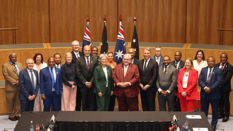Ministers meet in Canberra to advance new Australia-PNG alliance