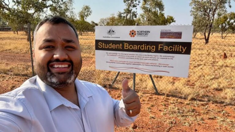 Mayor Sid Vashist announces major boost for Barkly education with new boarding facility