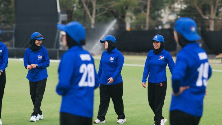 Exiled Afghan women cricketers living in Australia to attend World Cup opener in India