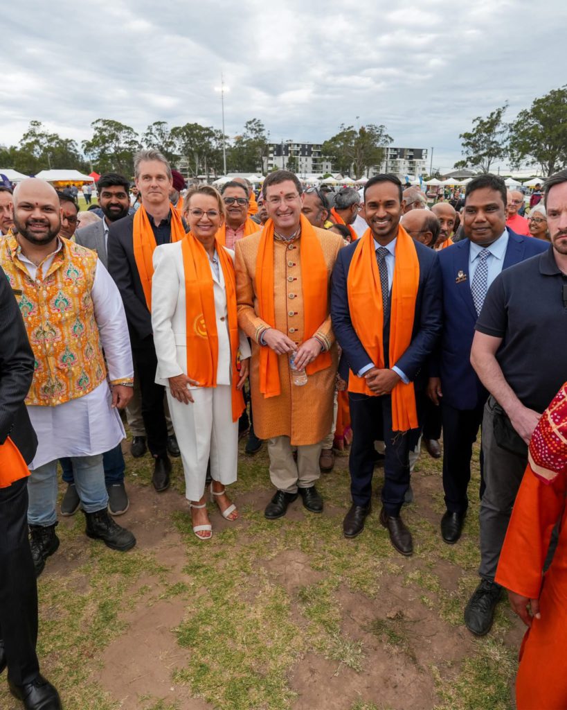 Leader of Opposition Sussan Ley at Hindu Council of Australia Diwali festival;Image Source: Supplied
