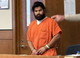 Jashanpreet Singh appears in court in Rancho Cucamonga, California, Oct. 24, 2025. KABC
