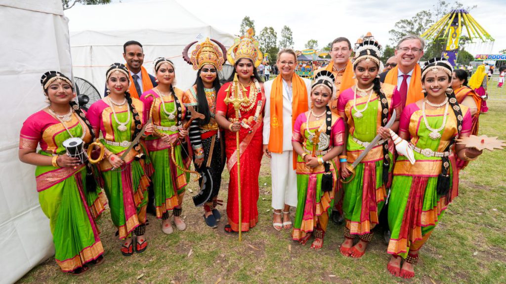 Leader of Opposition Sussan Ley at Hindu Council of Australia Diwali festival;Image Source: Supplied