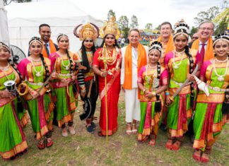 Leader of Opposition Sussan Ley at Hindu Council of Australia Diwali festival;Image Source: Supplied