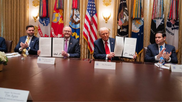 Trump and Albanese strike US$8.5 billion minerals pact to break China’s grip on rare earths