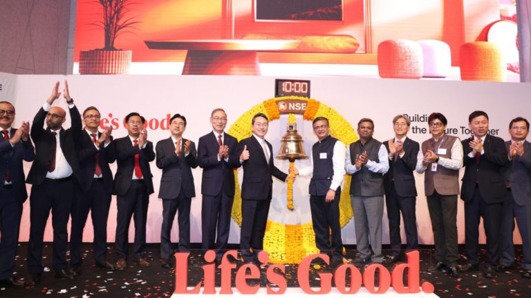 LG India MD Hong Ju Jeong earns applause with Hindi speech as local arm surpasses parent company’s market value after NSE debut