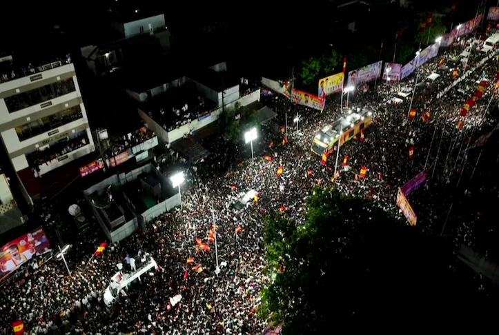 Popular Indian film star-turned-politician Vijay faces charges as rally stampede leaves 41 dead 1 1