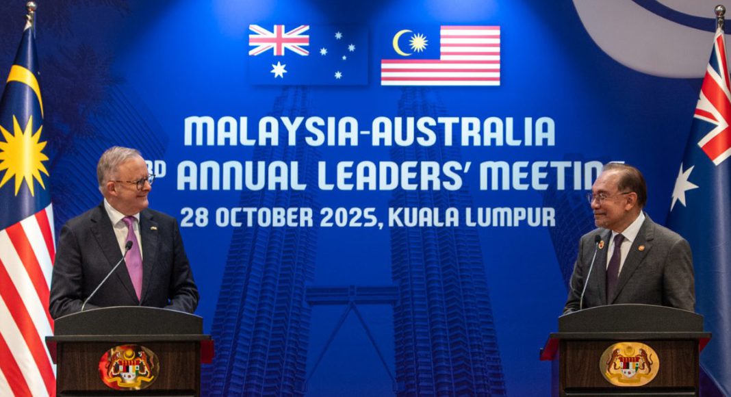 Image: Prime Minister Anthony Albanese and Malaysian Prime Minister Anwar Ibrahim (Source: X)