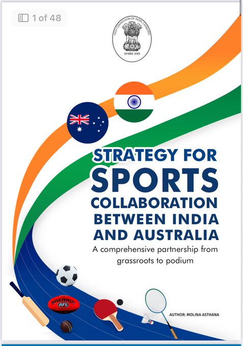 Australia and India launch new sports collaboration blueprint at global summit 1 588946430 1275373907959279 507289718560158949 n 1