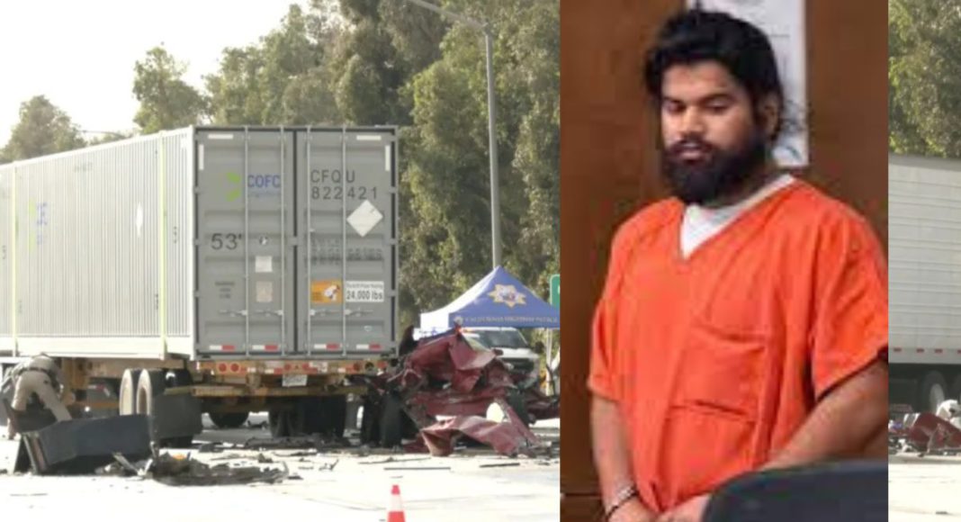 Image:21-year-old truck driver Jashanpreet Singh (Source: X)