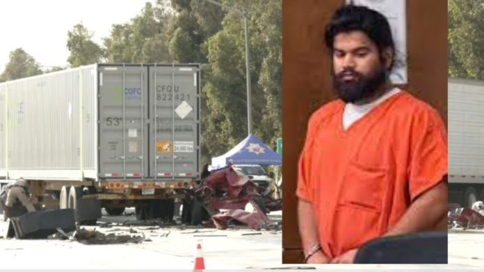 Image:21-year-old truck driver Jashanpreet Singh (Source: X)