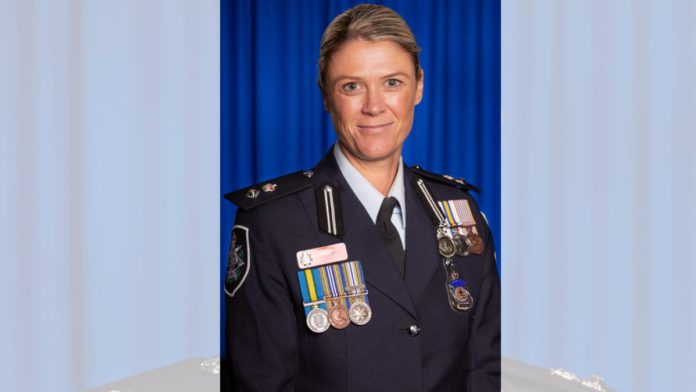 Imahe: Australian Federal Police (AFP) Commissioner Krissy Barrett (Source: AFP - Facebook)