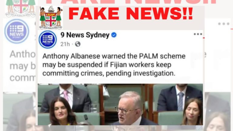 Australia and Fiji dismiss fake social media claims about PALM scheme