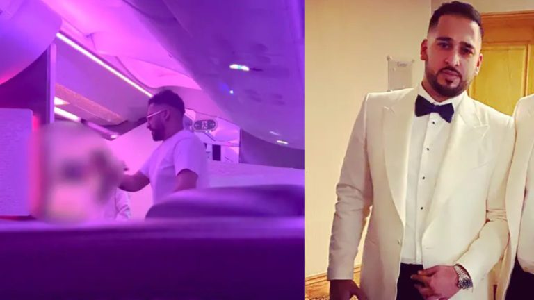 British-Pakistani millionaire’s jail term tripled, threatened to gang-rape and murder a female flight attendant