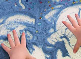 Asbestos has been found in children’s coloured sand. What’s the risk to kids?