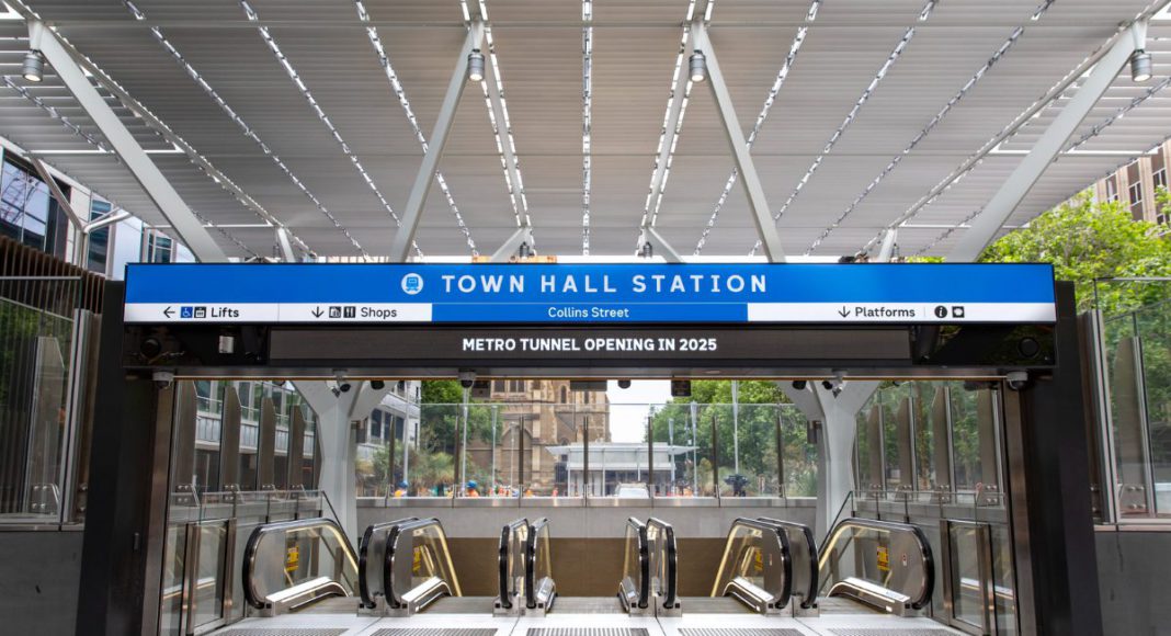 Image: Town Hall Station (Source: X)