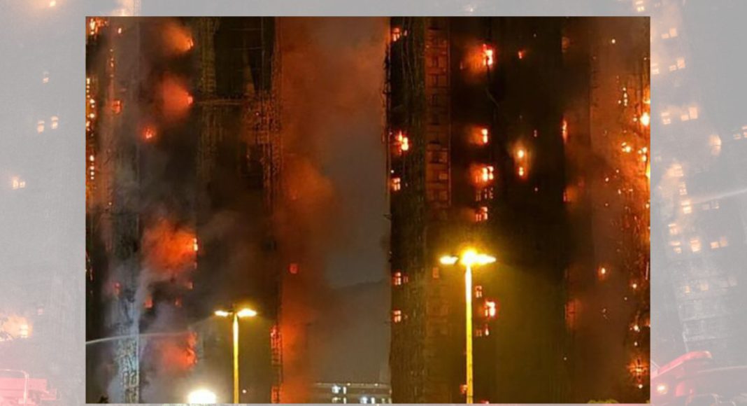Image: Hong Kong fire