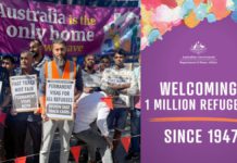One million refugees granted visas in Australia, 300,000 on waiting list
