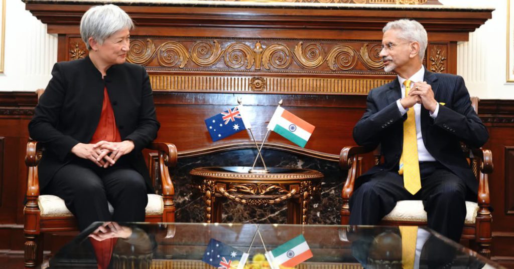 India and Australia chart next phase of partnership as Penny Wong gives direction for 16th Foreign Ministers’ Dialogue 4 Image Source: PIB