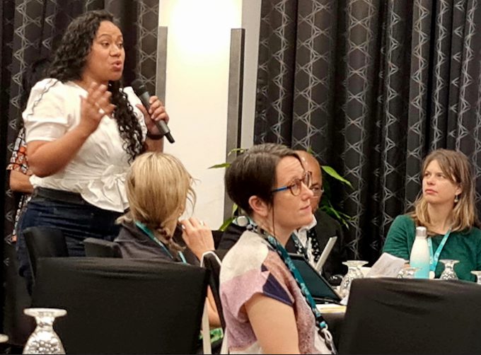 Indira Stewart speaking at Pacific Media July 2024 680wide 32