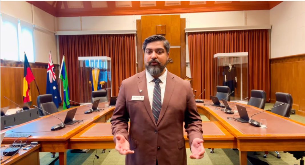 Maribyrnong Mayor Pradeep Tiwari; Image Source: The Australia Today