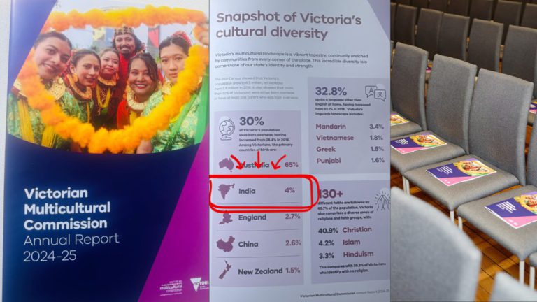 Victorian Multicultural Commission under fire for booklet showing distorted map of India, community demands apology
