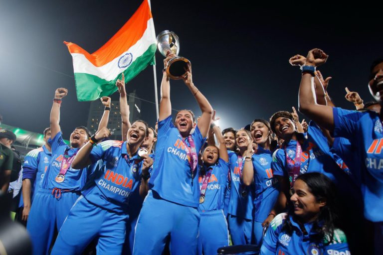 Women in Blue etch their name in history: India lift maiden ICC World Cup Crown