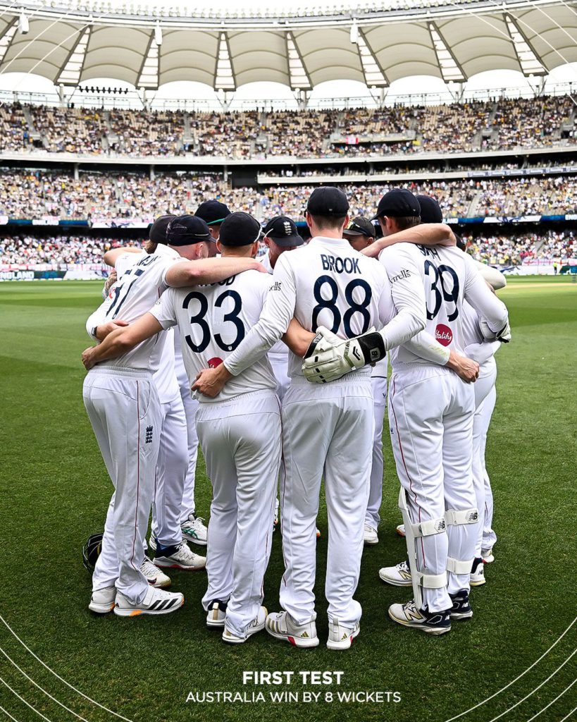 England vow to “leave baggage behind” after two-day Ashes humiliation, as Head and Starc dominate Perth Test 1 image 8 1