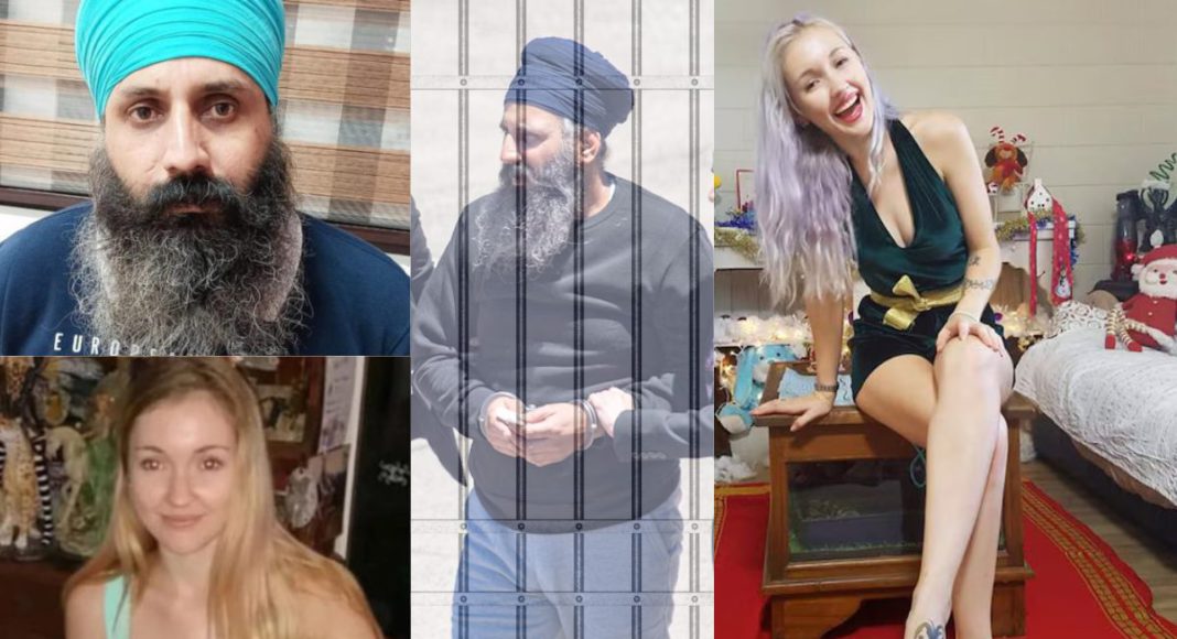 Image: Rajwinder Singh jailed for life for “opportunistic” murder of Toyah Cordingley at Queensland beach (Source: ABC News screenshots)