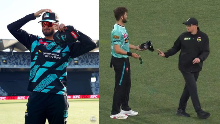 Pakistani cricketer Shaheen Afridi pulled from BBL debut match after dangerous bowling