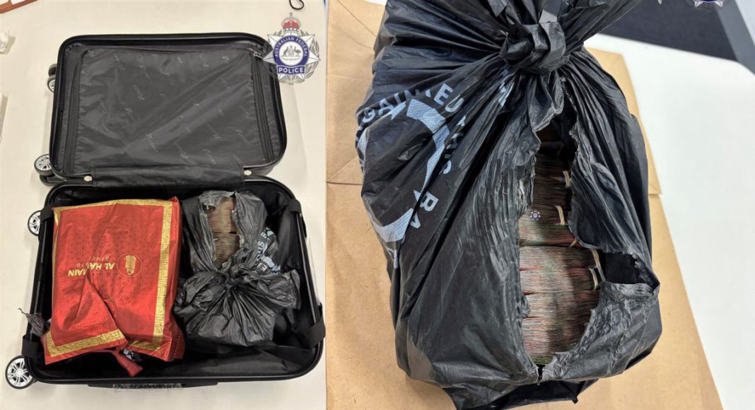 Image: NSW woman charged following significant cash seizure at Perth Airport (Source: AFP)