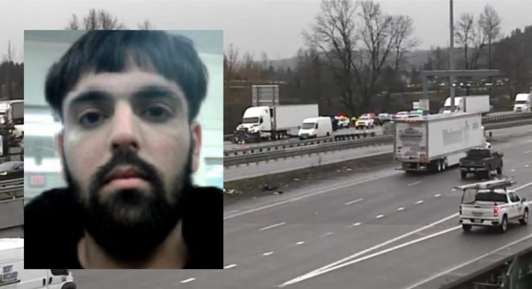 Image: Kamalpreet Singh faces vehicular homicide charge after deadly Washington state crash (Source: X)