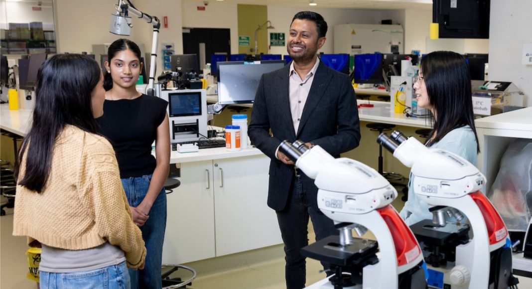 Image: $100m game-changer creating a STEM future for Western Sydney girls 9Source: Khuda Family Foundation)