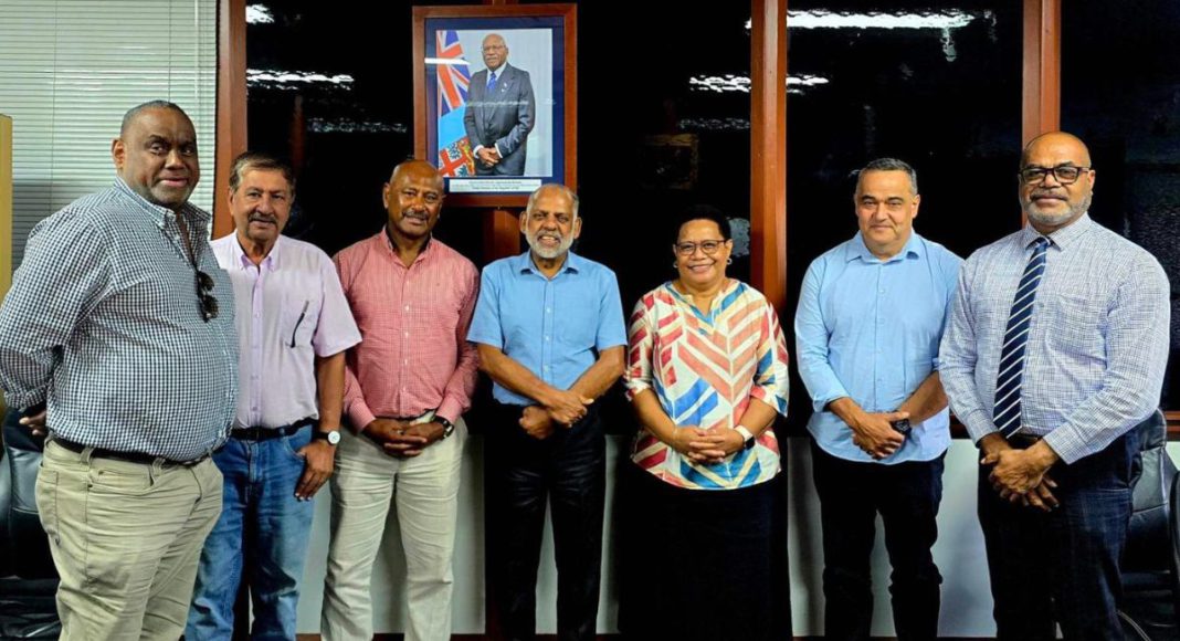 Image: Minister for Employment, Productivity and Workplace Relations, Agni Deo Singh, meeting recently with Country Liaison Officers (CLOs) under the PALM Scheme and New Zealand’s Recognised Seasonal Employer (RSE) Work Scheme (Source: Facebook)