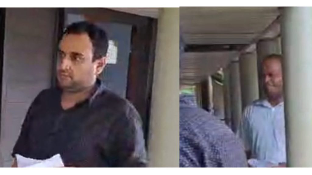 Mohammed Junaid (left) and Jone Matawalu at court; Image Source Fiji Times: SALOTE QALUBAU