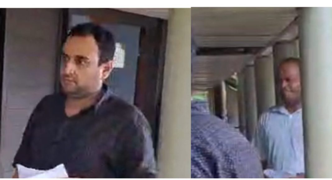 Mohammed Junaid (left) and Jone Matawalu at court; Image Source Fiji Times: SALOTE QALUBAU