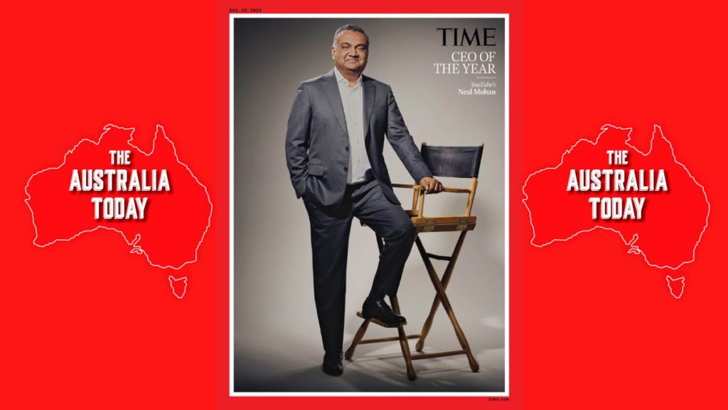 Indian origin YouTube head Neal Mohan named TIME’s 2025 CEO of the Year 1 Image Source: Times