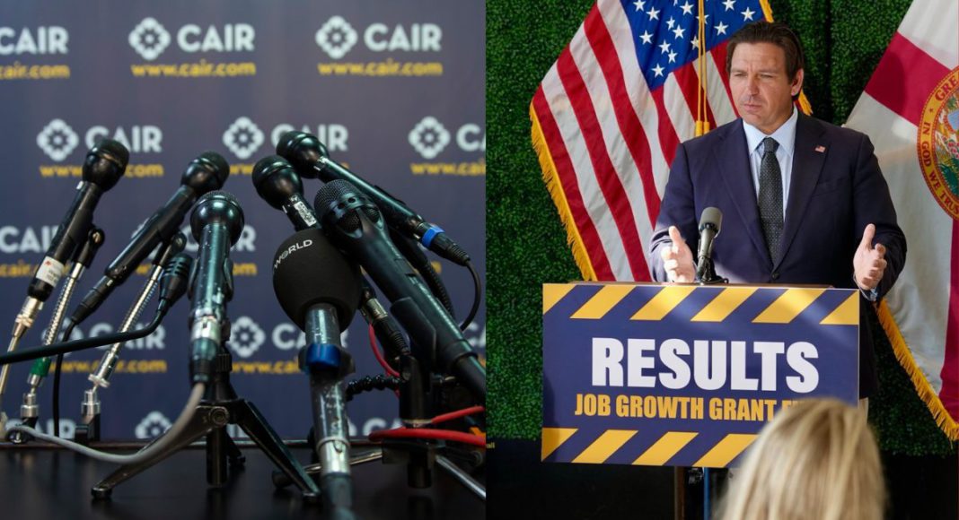 Image Source: CAIR and X/@GovRonDeSantis Image Source: CAIR and X/@GovRonDeSantis