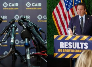 Image Source: CAIR and X/@GovRonDeSantis