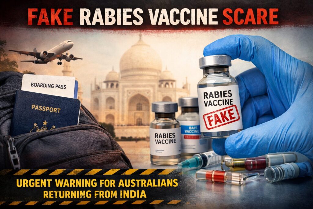 Alleged fake rabies vaccine scare sparks urgent warning for Australians returning from India 1 AI generated Image by The Australia Today team
