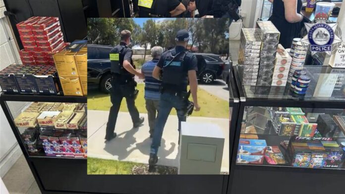 Image: Trio charged in WA after AFP investigation into a money laundering and illicit tobacco crime syndicate (Source: AFP)