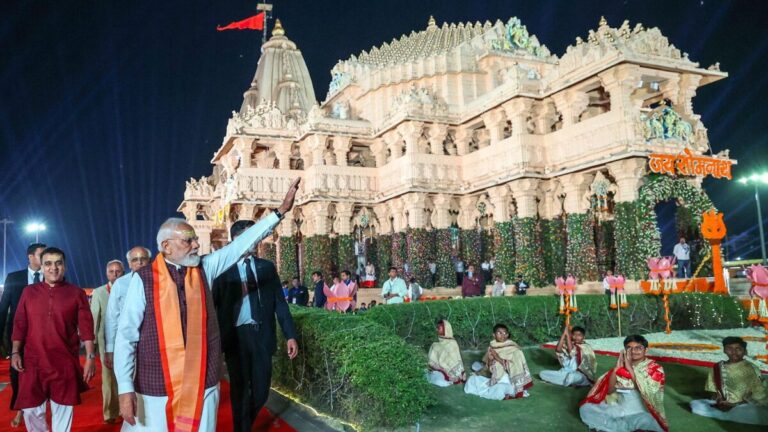 “Symbol of civilisational courage”: India marks 1,000 years of Hindu resilience at Somnath Temple