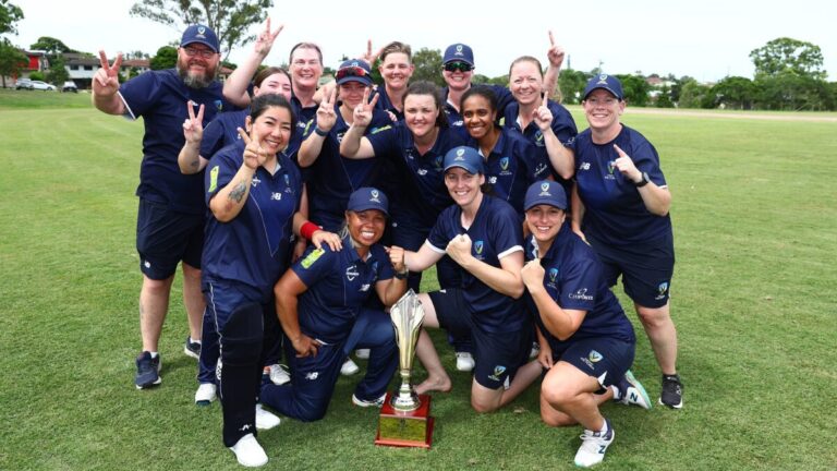 Nikhil, Himath and Saraswati represent Victoria at national cricket inclusion championships