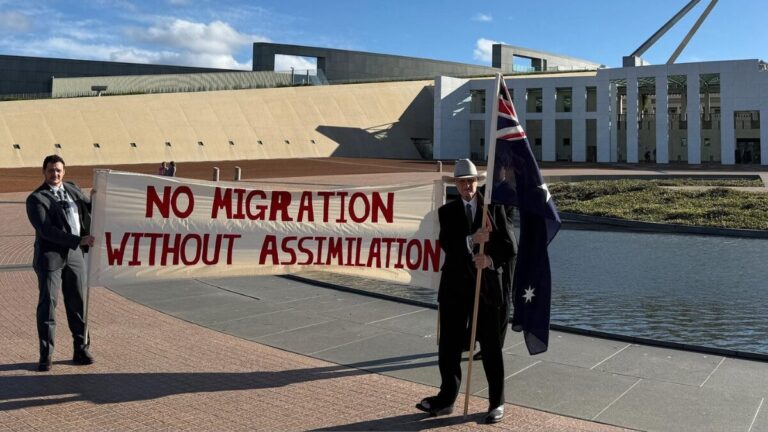 ‘No migration without assimilation’: Bob Katter slams gun and speech laws as ‘Frankenstein’ bills
