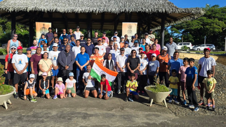 Fiji celebrates Hindi and Tamil with run for unity and wellbeing