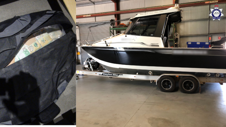 Hidden cash haul worth nearly $2m restrained in AFP-led crime crackdown